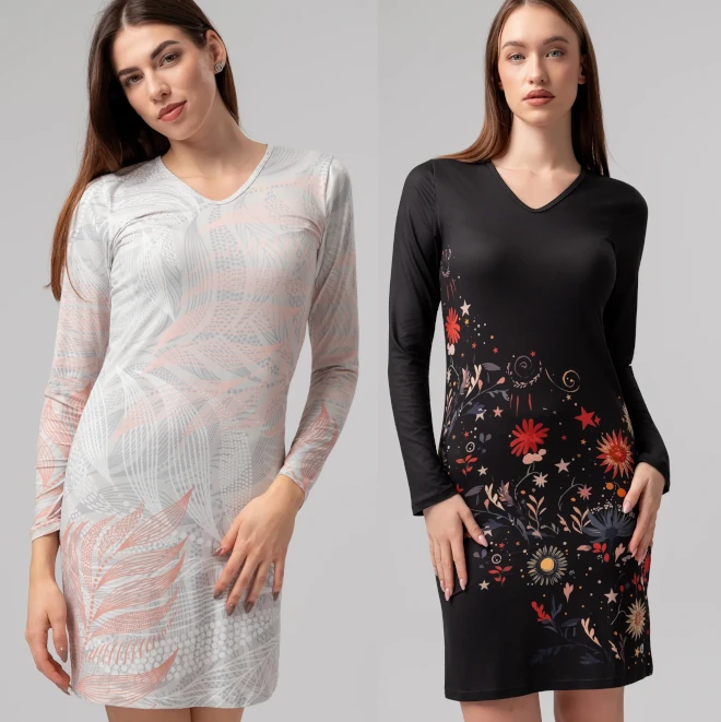 dlouhá dámská pyžama lelosi